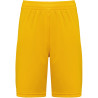 Short de basket Proact Sporty Yellow face