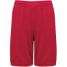 Short de basket Proact Sporty Red dos
