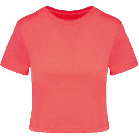 Croc Top Triblend Proact Coral face