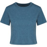 Croc Top Triblend Proact Duck Blue Heather face