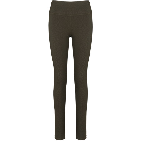 Legging écoresponsable Proact Dark Khaki Leopard face