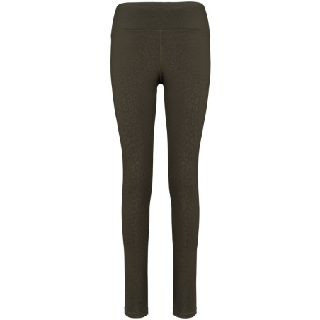 Legging écoresponsable Proact Dark Khaki Leopard dos