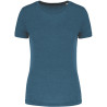 Tee-Shirt Triblend Sport Proact Duck Blue Heather face