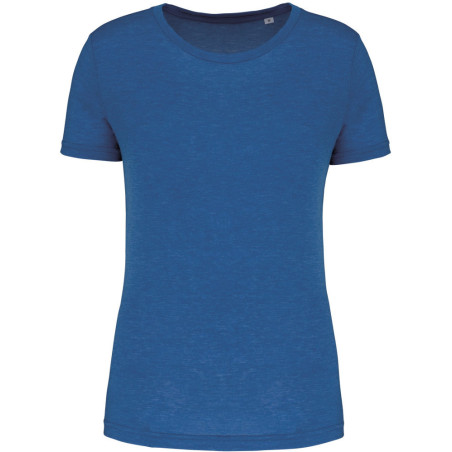 Tee-Shirt Triblend Sport Proact Sporty Royal Blue Heather face