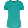 Tee-Shirt Triblend Sport Proact Turquoise Blue Heather face