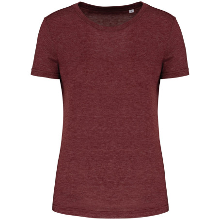Tee-Shirt Triblend Sport Proact Wine Heather face