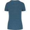 Tee-Shirt Triblend Sport Proact Duck Blue Heather dos