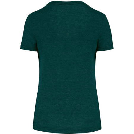 Tee-Shirt Triblend Sport Proact Mineral Green dos