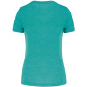 Tee-Shirt Triblend Sport Proact Turquoise Blue Heather dos