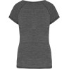 Tee-Shirt de Sport écoresponsable Proact Marl Dark Grey dos