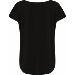 Tee-Shirt Scoop Neck Tombo Black face 2