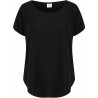 Tee-Shirt Scoop Neck Tombo Black face