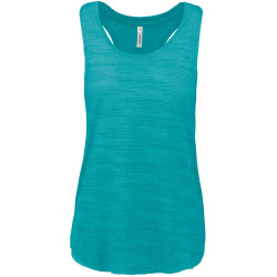 Débardeur Sport Proact Light Turquoise face