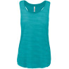 Débardeur Sport Proact Light Turquoise face
