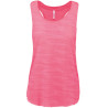 Débardeur Sport Proact Fluorescent Pink face