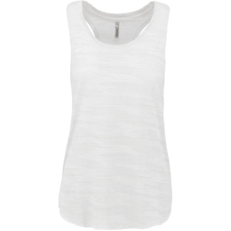 Débardeur Sport Proact White face