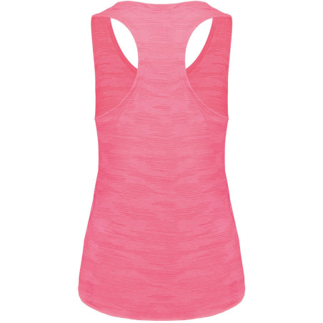 Débardeur Sport Proact Fluorescent Pink dos