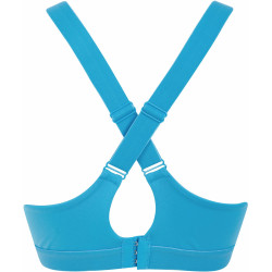 Brassière de sport Tombo Turquoise Blue face 2