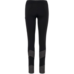 Legging de Padel Bicolore Proact Black Dark grey heather face 2
