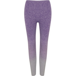 Legging imprimé Tombo Light Grey Marl Purple Marl face