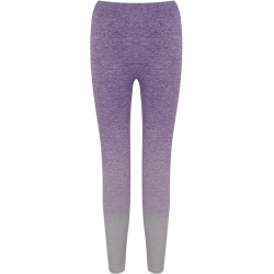 Legging imprimé Tombo Light Grey Marl Purple Marl face 2