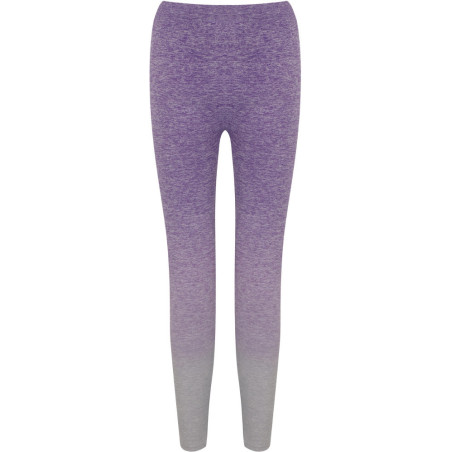 Legging imprimé Tombo Light Grey Marl Purple Marl dos