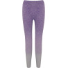 Legging imprimé Tombo Light Grey Marl Purple Marl dos