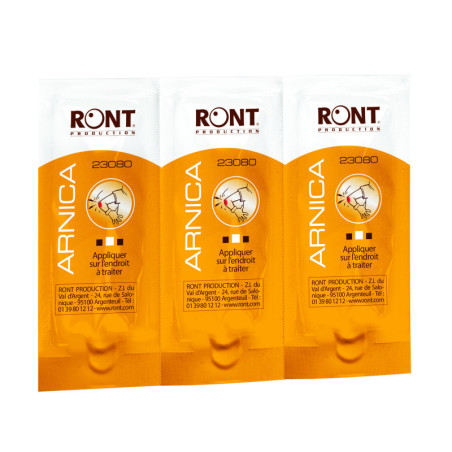 Lot de 9 Dosettes de 0.8 ml à l'arnica Ront