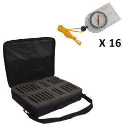 Coffret initiation 16 boussoles éco - Idéal pour l'enseignement et l'initiation