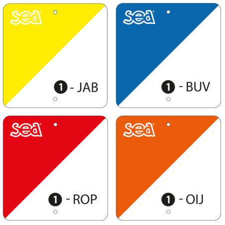 Kit de 40 balises orientation plastique - Résistantes et adaptées aux parcours en équipe