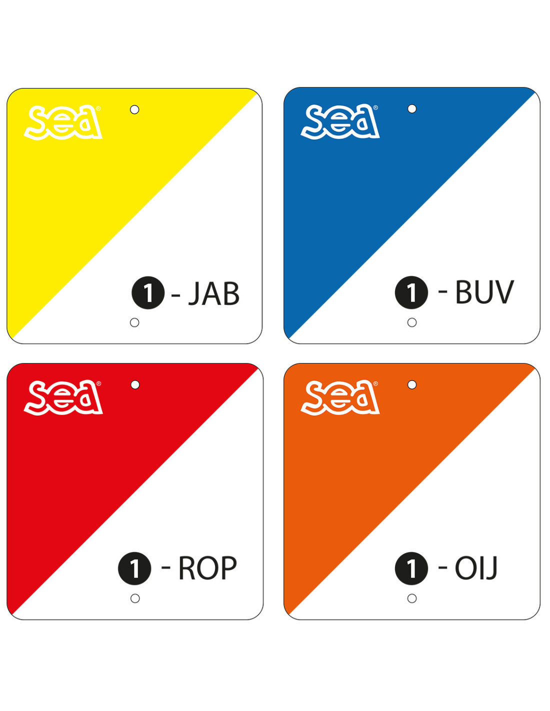 Kit de 40 balises orientation plastique - Résistantes et adaptées aux ...