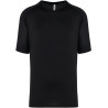 Tee-Shirt de Padel Bicolore à manches raglan Black face
