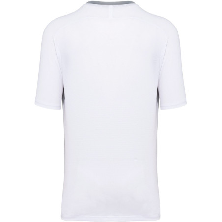 Tee-Shirt de Padel Bicolore à manches raglan Sporty Navy White dos
