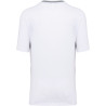 Tee-Shirt de Padel Bicolore à manches raglan Sporty Navy White dos