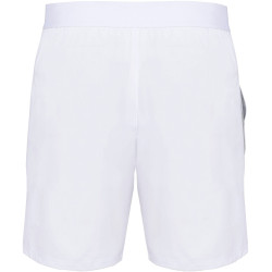 Short de Padel Bicolore Proact White Fine Grey face 2