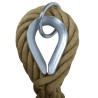 Corde lisse à grimper – Chanvre 40mm