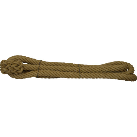 Corde lisse à grimper – Chanvre 40mm