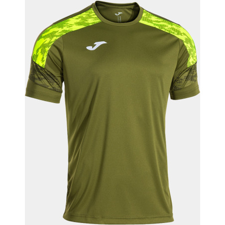 Maillot Joma Championship VIII Kaki Yellow Fluor
