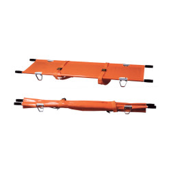 Brancard pliable léger en aluminium