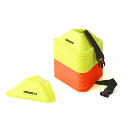 Coupelles Triangulaires Recyclées – Lot de 50 | CLUB-SHOP.fr