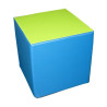 Module mousse carré 60x60 cm en polyuréthane