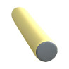 Module mousse siège cylindrique 120x30 cm