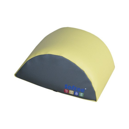 Demi-cylindre mousse 12,5x25x25 cm