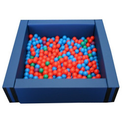 Bassin à balles mousse carré 150x150x40 cm