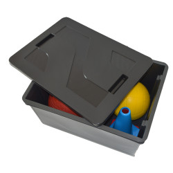 Bac de rangement avec couvercle 2