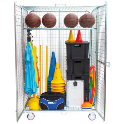 Armoire de rangement haute 2 portes 2