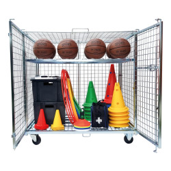 Armoire de rangement basse 2 portes 2