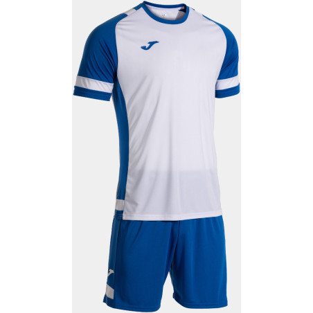Kit Maillot et Short Joma Lider White Royal