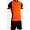 Kit Maillot et Short Joma Lider Orange Black