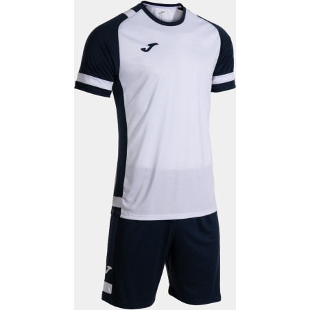 Kit Maillot et Short Joma Lider White Dark Navy